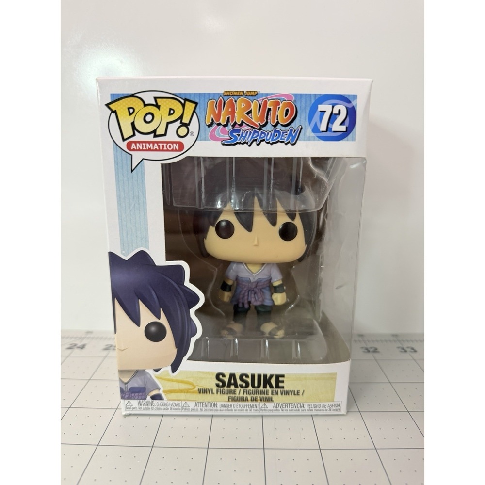 Funko‎ Pop Naruto Shippuden Sasuke #72 Vinyl Figure New